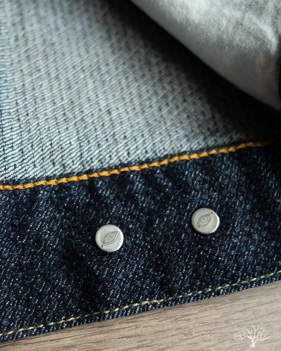 Sashiko Type 3 Jacket - Indigo x Indigo