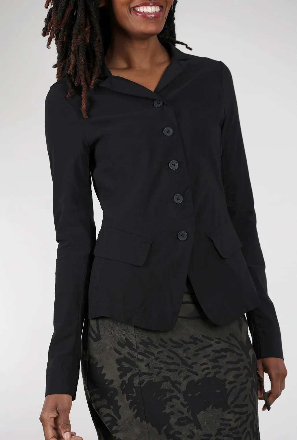 Signature Stretch Classic Blazer, Black