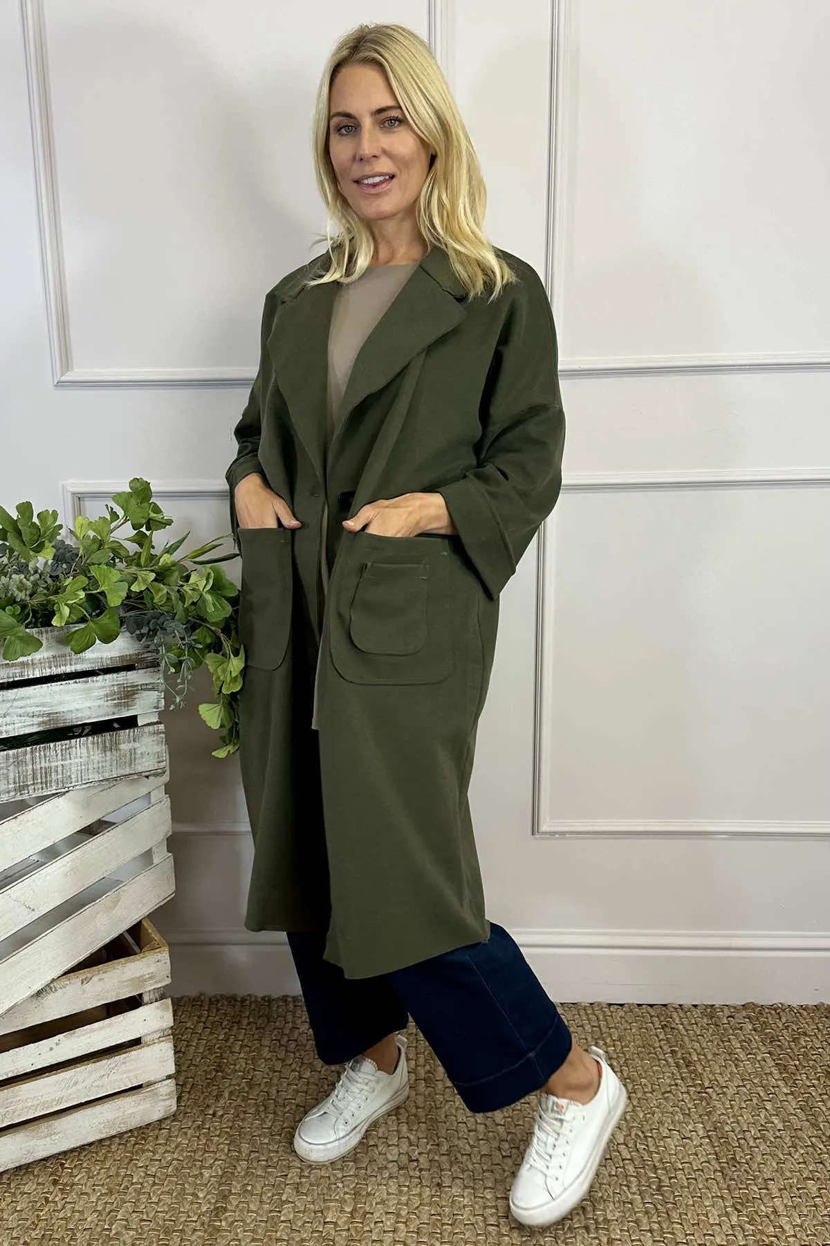 Sloane Coat Khaki