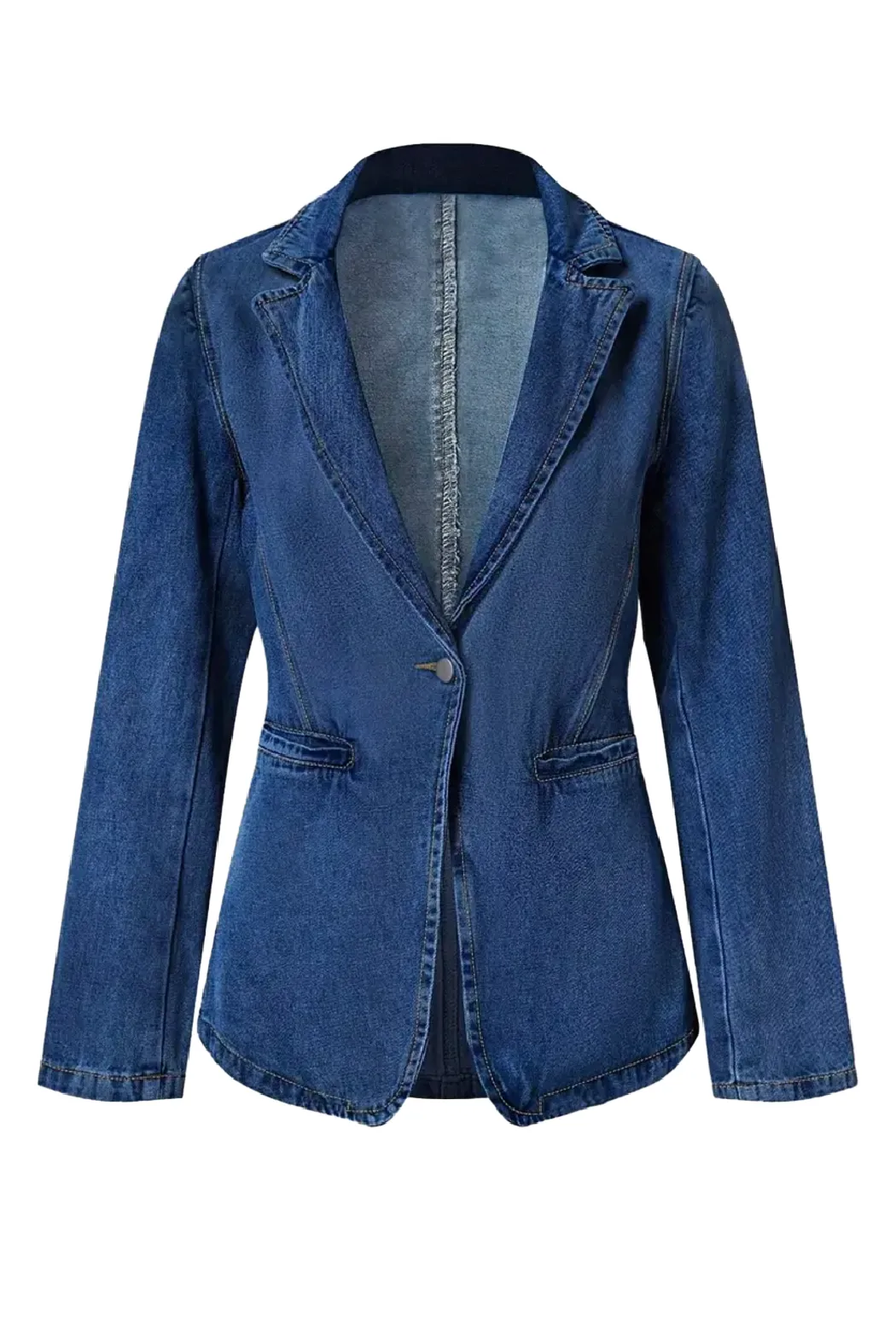 Tawny Denim Blazer