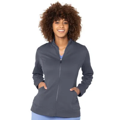 Urbane Performance Women's 2-Pocket Warm-Up Scrub Jacket 9872