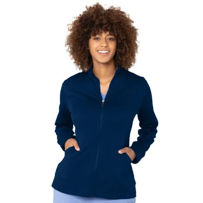 Urbane Performance Women's 2-Pocket Warm-Up Scrub Jacket 9872