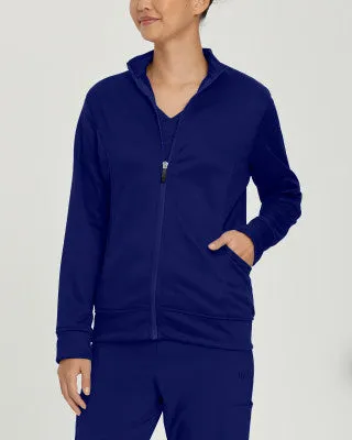 Urbane Performance Women's 2-Pocket Warm-Up Scrub Jacket 9872