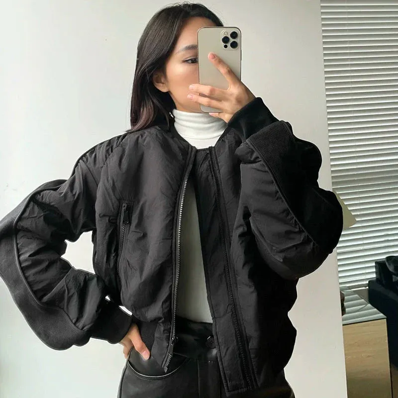 Wenkouban-Winter Outfits Christmas Tessa Bomber Jacket