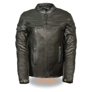 Women leather motorcycle jackets 8011