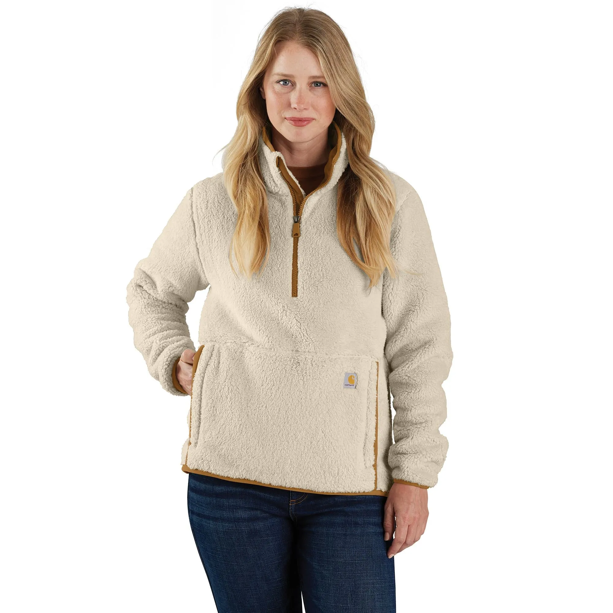 Women's Loose Fit Fleece Pullover